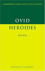 Obálka knihy Heroides