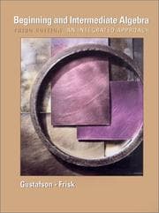 Obálka knihy Beginning and intermediate algebra