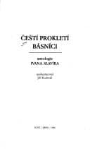 Obálka knihy Čeští prokletí básníci