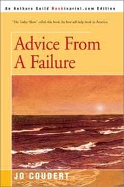 Obálka knihy Advice from a failure