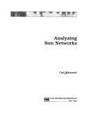 Obálka knihy Analyzing Sun Networks