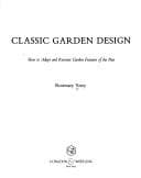 Obálka knihy Classic garden design
