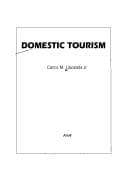 Obálka knihy Domestic tourism