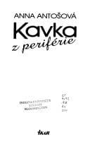 Obálka knihy Kavka z periférie