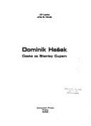 Obálka knihy Dominik Hašek