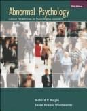 Obálka knihy Abnormal Psychology