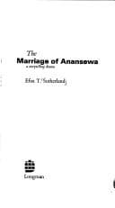 Obálka knihy The marriage of Anansewa