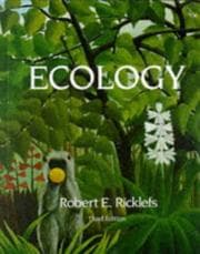 Obálka knihy Ecology