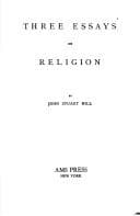 Obálka knihy Essays (Nature / Theism / Utility of Religion)