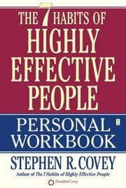 Obálka knihy The 7 habits of highly effective people personal workbook