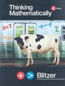 Obálka knihy Thinking Mathematically