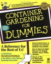 Obálka knihy Container gardening for dummies