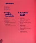 Obálka knihy Yves Klein