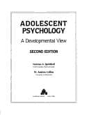 Obálka knihy Adolescent psychology