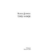 Obálka knihy Listy a eseje