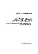 Obálka knihy Egyptian drama and social change