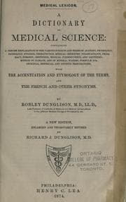 Obálka knihy Medical lexicon
