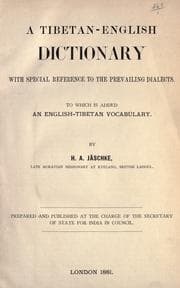 Obálka knihy Handwörterbuch der tibetischen Sprache