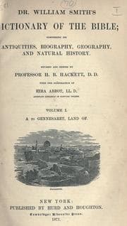Obálka knihy Dictionary of the Bible