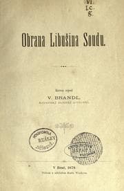 Obálka knihy Obrana Libušina Soudu