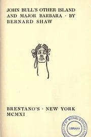 Obálka knihy Plays (How He Lied to Her Husband / John Bull's Other Island / Major Barbara
