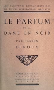 Obálka knihy Le parfum de la dame en noir