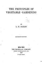 Obálka knihy The principles of vegetable-gardening