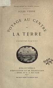Obálka knihy Voyage au Centre de la Terre
