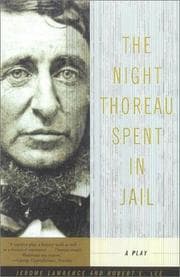 Obálka knihy The night Thoreau spent in jail
