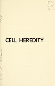 Obálka knihy Cell heredity