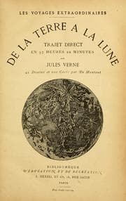 Obálka knihy De la terre à la lune