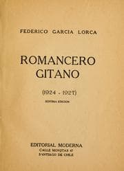 Obálka knihy Romancero gitano (1924-1927)