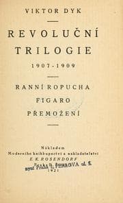 Obálka knihy Revoluní trilogie, 1907-1909