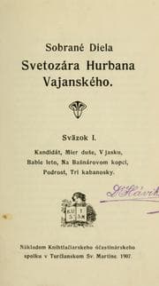 Obálka knihy Sobrané diela