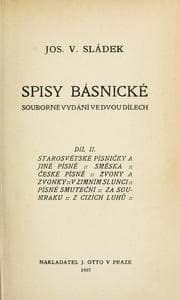 Obálka knihy Spisy básnické