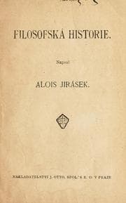 Obálka knihy Filosofská historie