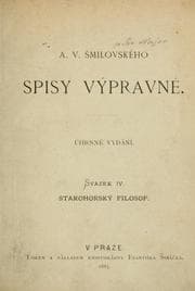 Obálka knihy Spisy výpravné