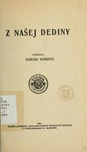 Obálka knihy Z našej dediny