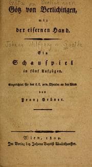 Obálka knihy Götz von Berlichingen