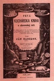 Obálka knihy Prvá kuchárska kniha v slovenskej reči