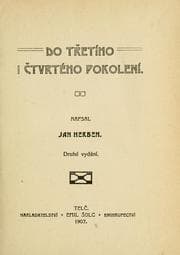 Obálka knihy Do třetího a čtvrtého pokolení