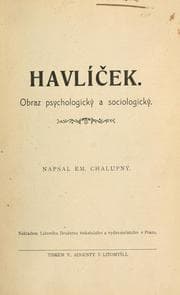 Obálka knihy Havlíček