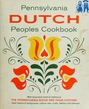 Obálka knihy The Pennsylvania Dutch peoples cookbook