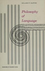 Obálka knihy Philosophy of language