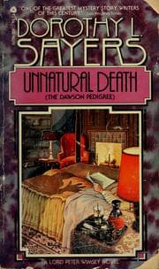 Obálka knihy Unnatural Death
