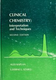 Obálka knihy Clinical chemistry