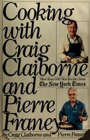 Obálka knihy Cooking with Craig Claiborne and Pierre Franey