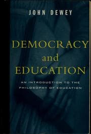 Obálka knihy Democracy and Education
