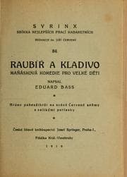 Obálka knihy Raubíř a kladivo