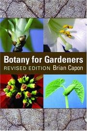 Obálka knihy Botany for gardeners